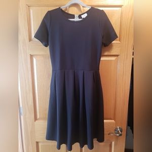 Lularoe black large dress